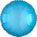Caribbean Blue 18 Inch Round Foil Mylar Balloon [23009]