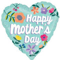 Happy Mother's Day Threaded Love 18 Inch Foil Mylar Balloon [50036]