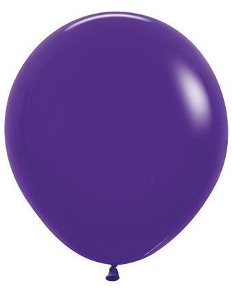 Sempertex 18 Inch Fashion Violet Latex Balloons Bag of 25 [55030]