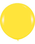 Sempertex 36 Inch Fashion Yellow Latex Balloons 2 Count [56005]