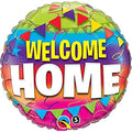 Qualatex Welcome Home Pennants 18 Inch Foil Mylar Balloon [45243]