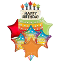 Birthday Cake & Candles (7Balloons)