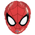 Spider-man Head 20 Inch Jr Shape Foil Mylar Balloon [26330]