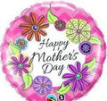 Happy Mother's Day  Floral 18 Inch Foil Mylar Balloon [24017]