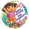 28 inch DORA BIRTHDAY/ CUMPLEANOS SING-A-TUNE