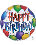 Happy Birthday Balloon Fun 18 Inch Foil Mylar Balloon [A119113]