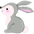Woodland Bunny 36 Inch Foil Mylar Balloon [35879]