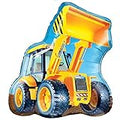 Qualatex Construction Loader Shape 32 Inch Foil Mylar Balloon [36432]
