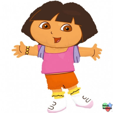 Dora the Explorer Balloon – 32 Inch Super Shape Mylar Foil Balloon [09269]