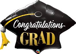 Qualatex Congratulations Grad 41" Microfoil Balloon [82656]