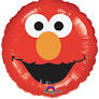 Elmo Smiles 18 Inch Foil Mylar Mylar Balloon [08947]
