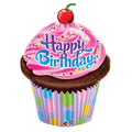 Frosted Cupcake Jumbo Birthday Balloon 34 Inches [30679]