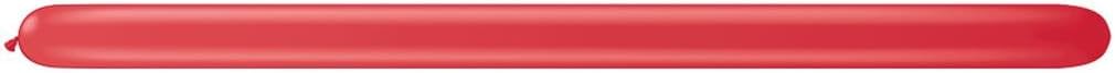Sempertex 260Q Fashion Red Entertainer Balloons 50 Pack [57012]