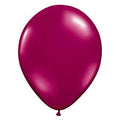 Qualatex Pearl Burgundy 11 Inch Latex Balloons Bag of 100 [43769]