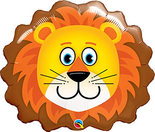 Qualatex Lovable Lion Shape 29 Inch Foil Mylar Balloon [16860]