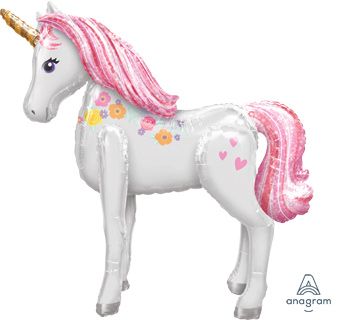 Magical Unicorn Airwalker 46 Inch Mylar Balloon 1 Pack [3727701]