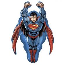 Superman  34 Inch Super Shape Foil Mylar Balloon [35537]