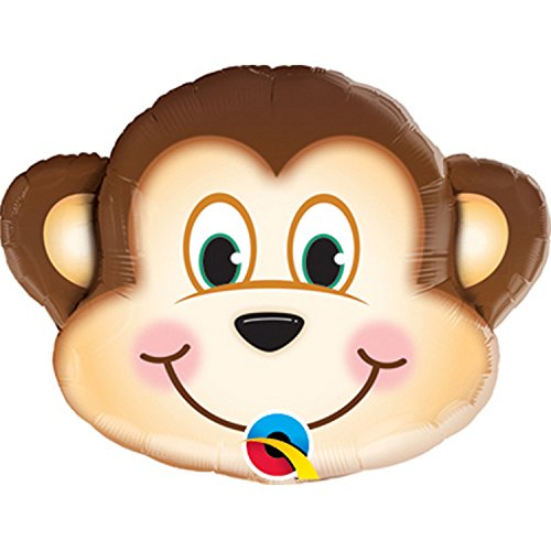 Mischievous Monkey Jumbo 35 Inch Mylar Balloon [16097]
