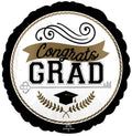 Congrats Grad Elegant 18 Inch Foil Mylar Balloon [42840]
