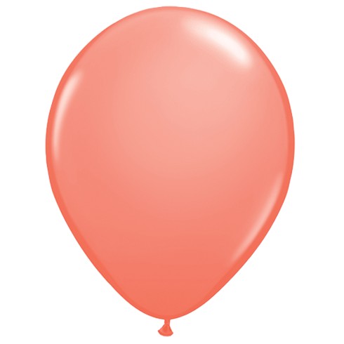 Qualatex Coral 11 Inch Latex Balloons Bag of 100 [24284]