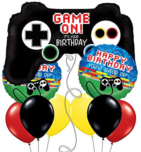 Video Game Controller Gaming Birthday Design Set of 9 [35020B09]