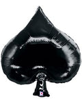 Casino Spade  39 Inch Foil Mylar Balloon [85264]