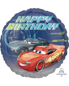 Happy Birthday Cars 3 18 Inch Foil Mylar Balloon [35366]
