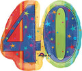 Aged to Perfection a Year to Celebrate 40 - 26 inch Mylar Balloon [119823]