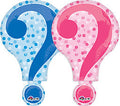 Boy or Girl Question Mark 28 Inch Foil Mylar Balloon [32533]