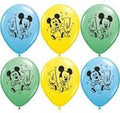 Mickey 1st Birthday Latex Balloons 6 Count [30844]