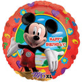 Mickey Mouse Happy  Birthday 18 Inch Foil  Mylar Balloon [14055]