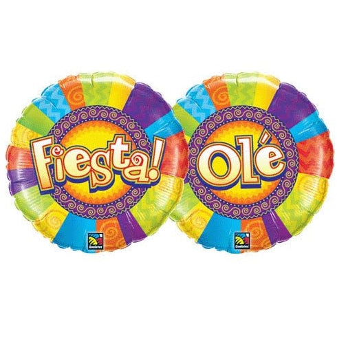 Fiesta Ole Cinco de Mayo 18 Inch Foil Mylar Balloon [11448]