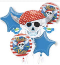 Pirate Party Foil Mylar Balloon Bouquet [14841]
