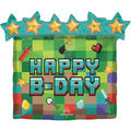 Happy Birthday Pixel Party 25″ Balloon