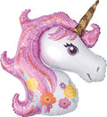 Magical Unicorn Shape 33 Inch Foil Mylar Balloon [37273]