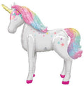 Enchanted Unicorn Airwalker 46 Inch Mylar Balloon 1 Pack [43082]