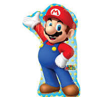 Super Mario Bros 33 Inch Mylar Shape Balloon [32010]