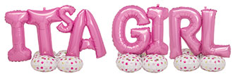 AIRLOONZ  Bunch  It's A Girl [44491]