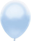 Latex Balloons 11 Inch 100 Count Silk Blue [71139]