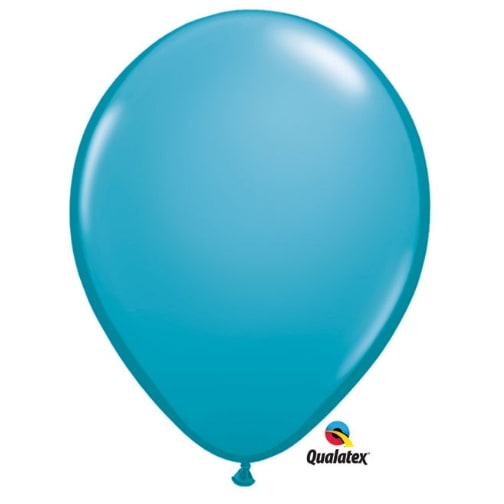 Qualatex Tropical Teal 11 Inch Latex Balloons Bag of 100 [43799]
