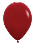 Sempertex 11 Inch Deluxe Imperial Red Latex Balloons Bag of 100 [53525]