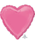 Rose 18 Inch Heart Shaped Mylar Balloon [22455]