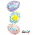 Happy Easter Eggs Stack 39 Inch Foil Mylar Balloon [12069]