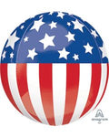 ORBZ Patriotic 16 Inch Foil Mylar Balloon [28132]