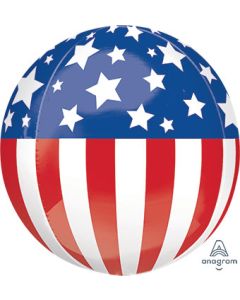 ORBZ Patriotic 16 Inch Foil Mylar Balloon [28132]