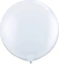 Qualatex White 36 Inch Latex Balloons 2 Count [42847]