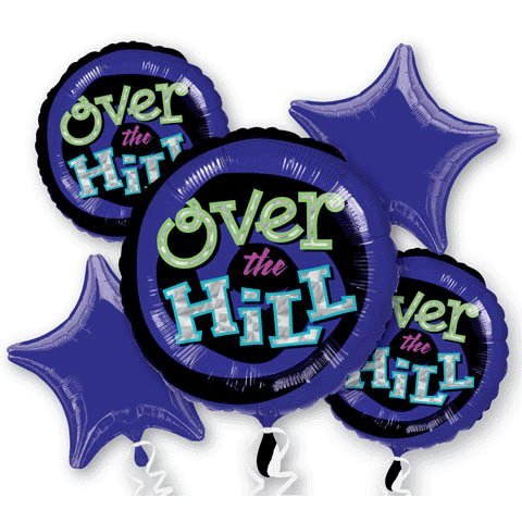 Over the Hill Birthday Balloon Bouquet [14844]