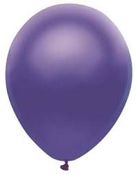 Latex Balloons 11 Inch 100 Count Satin Purple [71127]