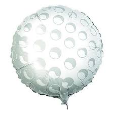 Golf Ball 18 Inch Foil Mylar Balloon [71600]