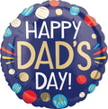 Happy Dad's Day 18 Inch Foil Mylar Balloon [40952]